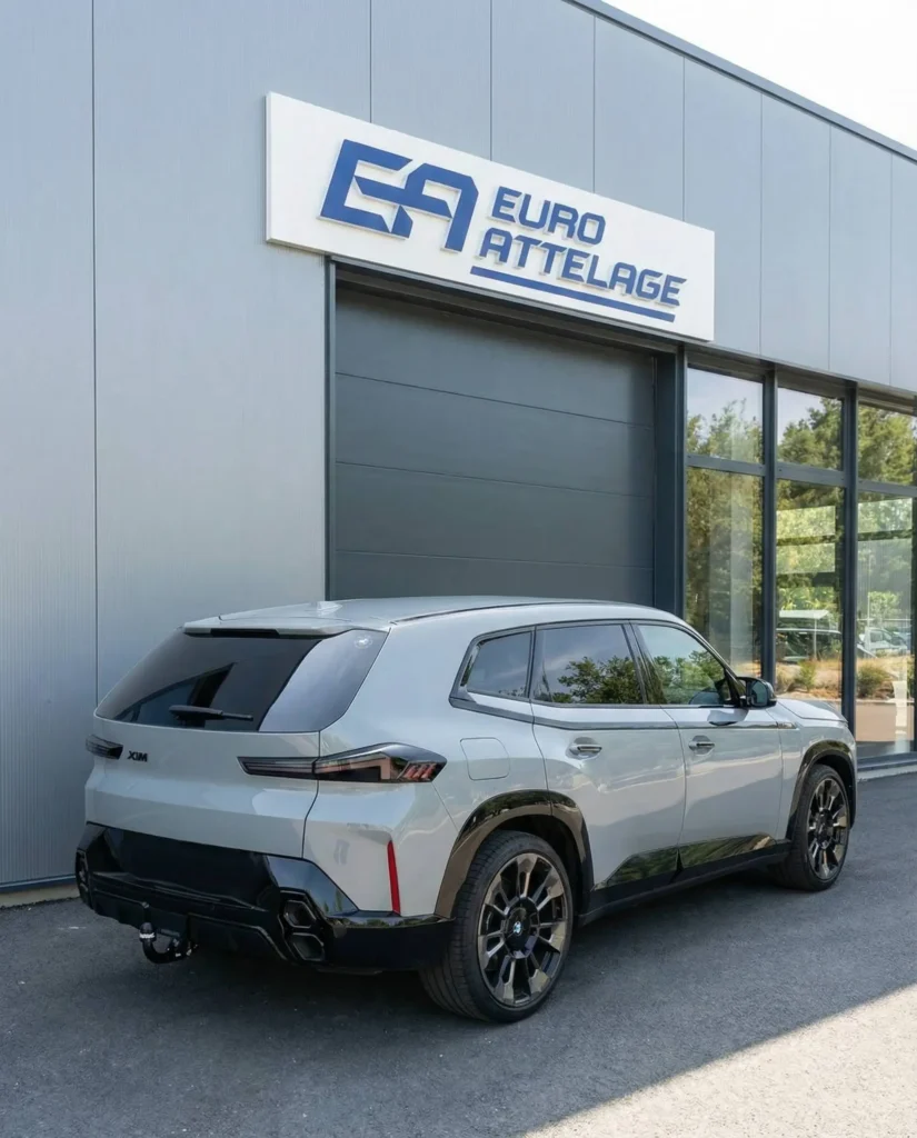 Pose d'un attelage sur un BMW XM - Attelage Français