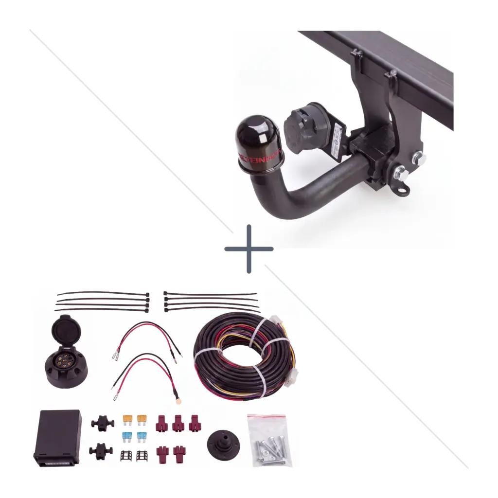Attelage Dodge Caliber 2006-2012 faisceau 7 broches - pack complet