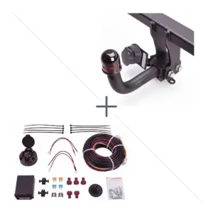 Attelage Chevrolet Aveo 2005-2010 faisceau 7 broches - pack complet